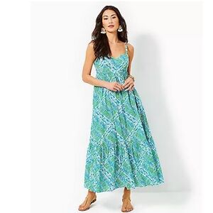 Hiedi Cotton Maxi Dress